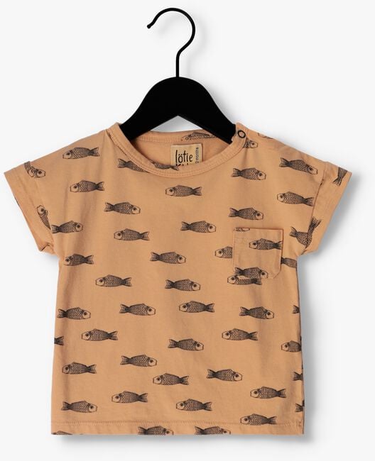 Nackt LÖTIEKIDS T-shirt BABY TSHIRT SHORT SLEEVE FISHES - large