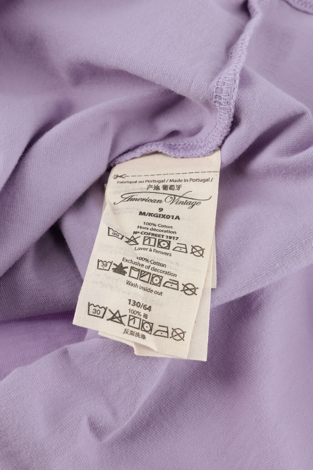 Hell-Pink AMERICAN VINTAGE Top GIXY - large