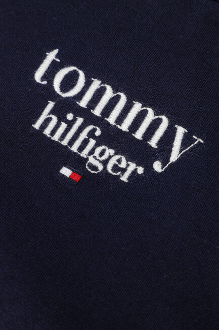Dunkelblau TOMMY HILFIGER Sweatshirt BABY LOGO COLORBLOCK CREWNECK SWEATER - large