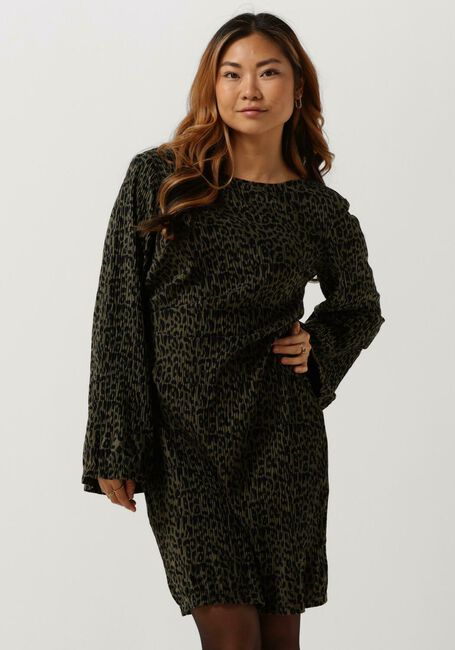 Dunkelgrün Y.A.S. Minikleid YASSISMA LS DRESS - large