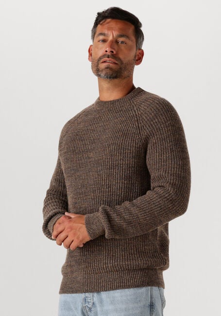 Braune BARBOUR Pullover HORSEFORD CREW NECK JUMPER - large