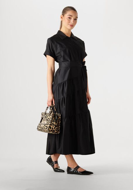 Schwarze DEVOTION Maxikleid EAR - large