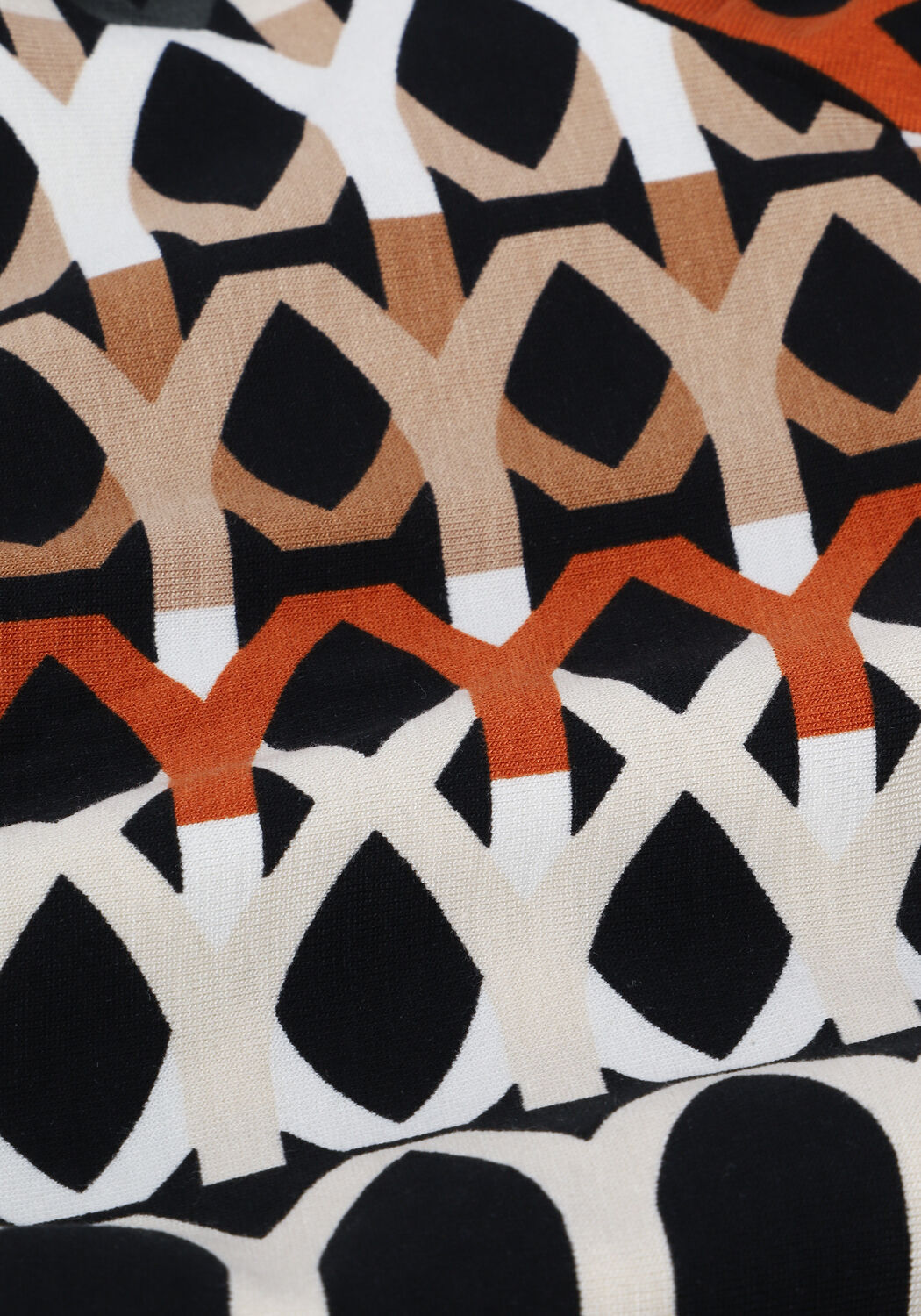 Wei&szlig;e SUMMUM Jumpsuit JUMPSUIT HONEYCOMB PRINT ON VISCOSE EA - large