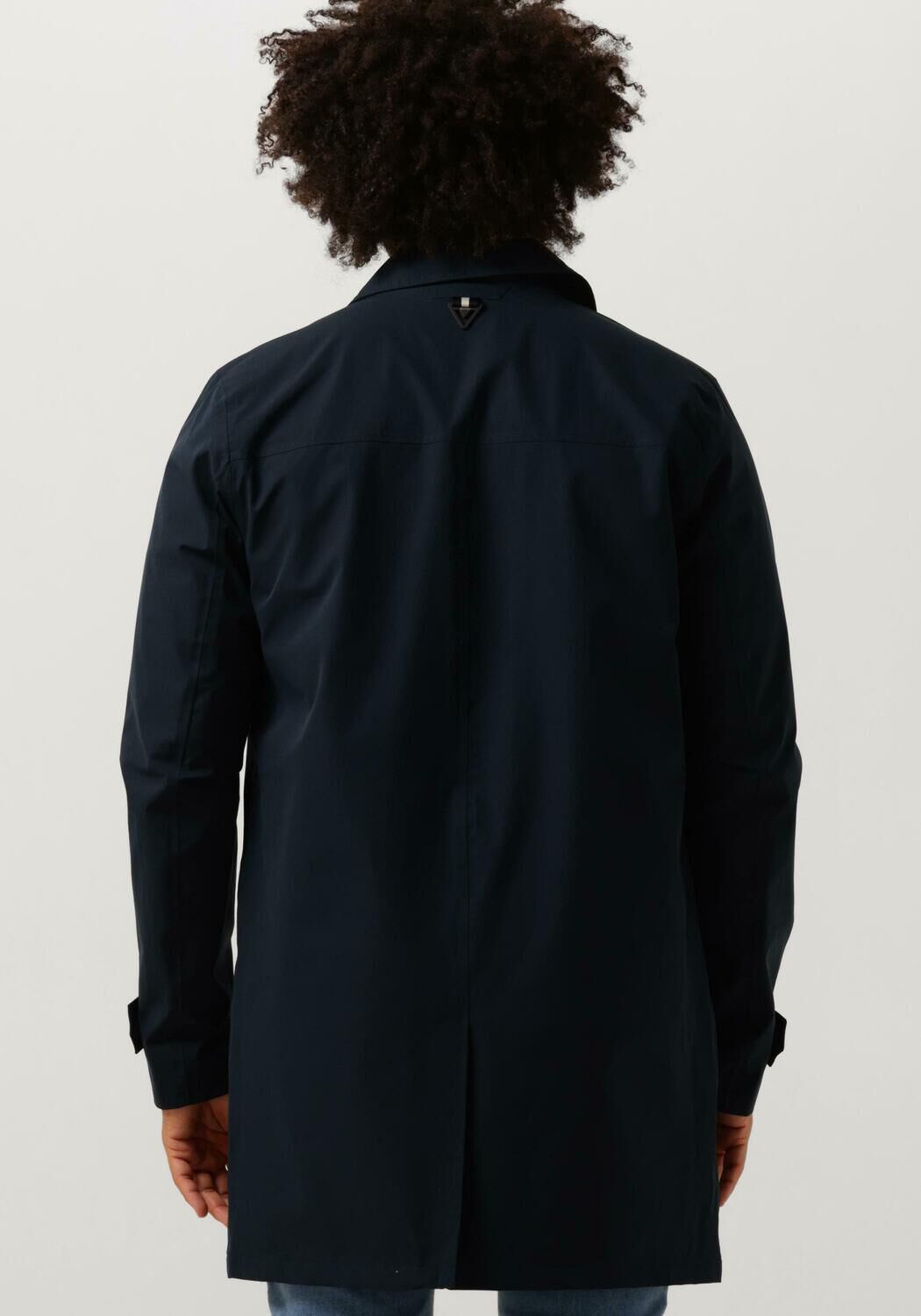 blaue vanguard mantel long jacket poly soft touch v coat