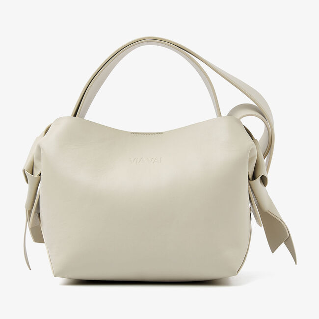 Beige VIA VAI Handtasche NODO FABI - large