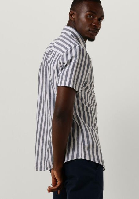 Dunkelblau SELECTED HOMME Casual-Oberhemd SLHSLIMNEW-LINEN SHIRTS SS CLASSIC W - large