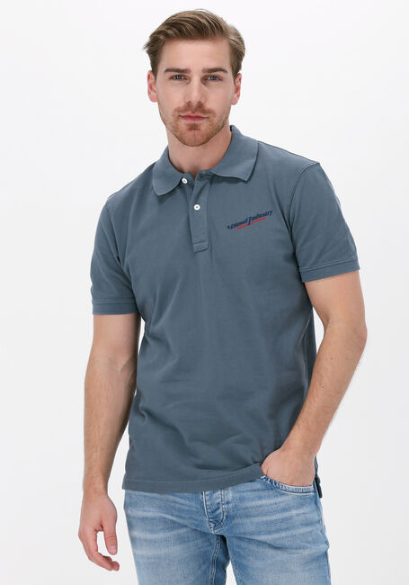 Blaue DIESEL Polo-Shirt T-SMITH-IND - large