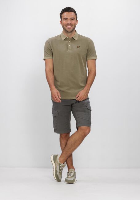 Khaki PME LEGEND Polo-Shirt SHORT SLEEVE POLO PIQUE GARMENT DYED TAILWING - large