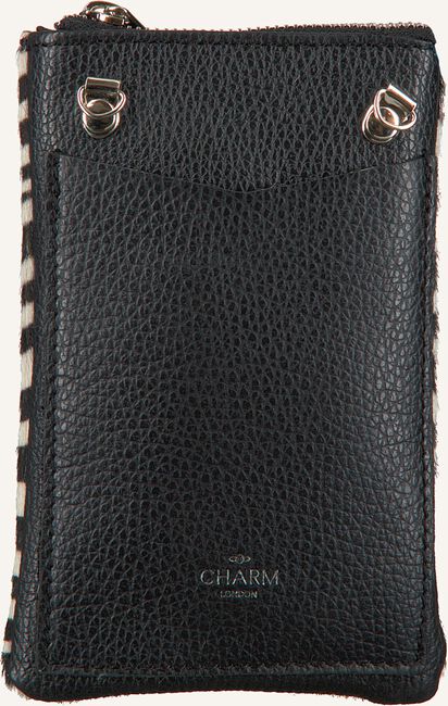 Schwarze CHARM LONDON Umhängetasche L558 Schwarze CHARM LONDON Umhängetasche L558 - large