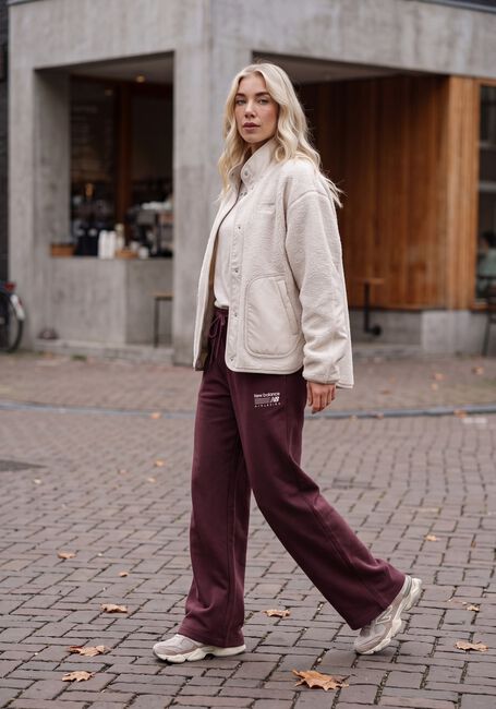 Bordeaux NEW BALANCE Jogginghose TRACKSIDE FRENCH TERRY PANT - large