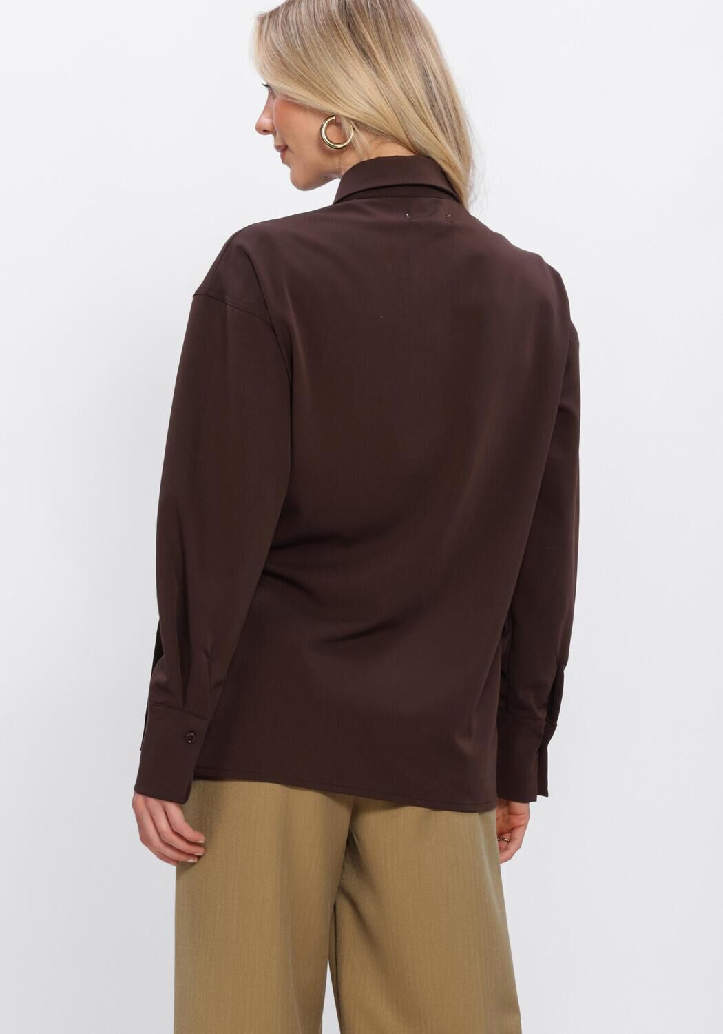 Braune STUDIO AMAYA Blusen ROOS BLOUSE - large