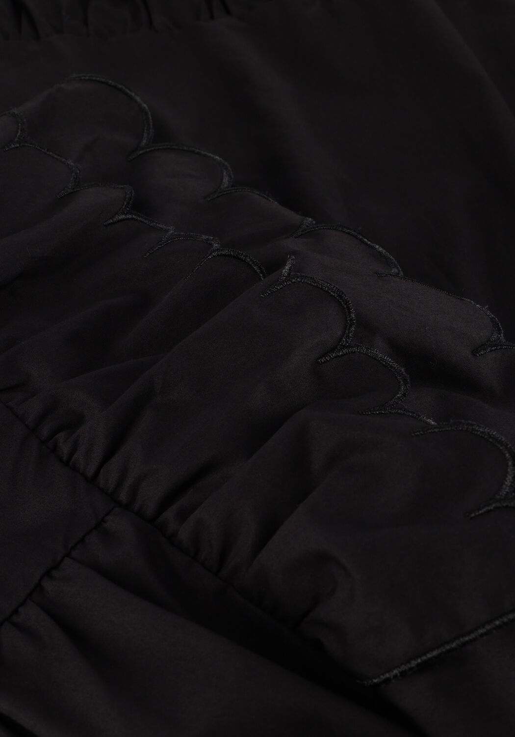 Schwarze OBJECT Midikleid OBJHOPE CHINNA RE S/S LONG DRESS - large