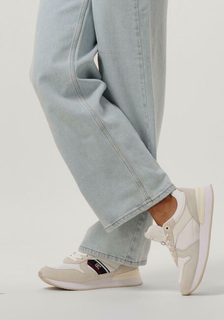 Weiße TOMMY HILFIGER Sneaker Low CORP WEBBING RUNNER SNEAKER - large