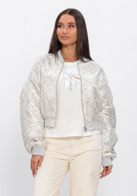 Silberne NUKUS Jack BABETTE BOMBER - large