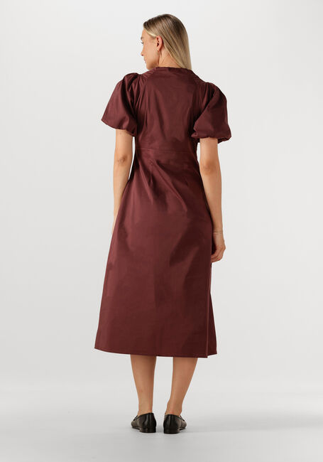Bordeaux NEO NOIR Maxikleid ILLANA POPLIN DRESS - large