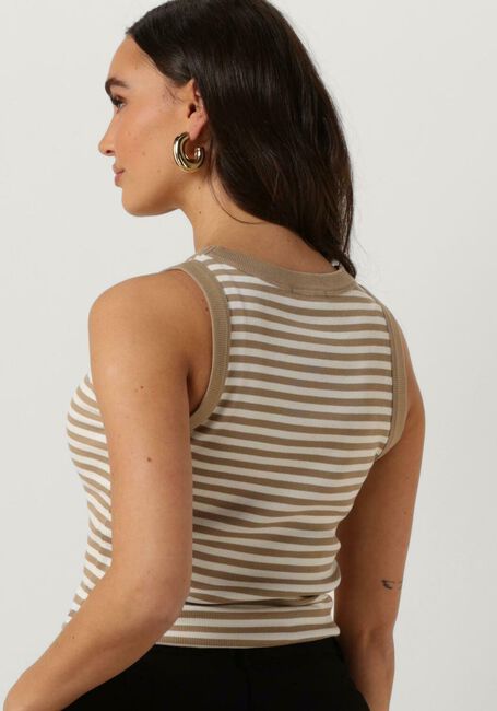 Camelfarbene DRYKORN Top OLINA - large