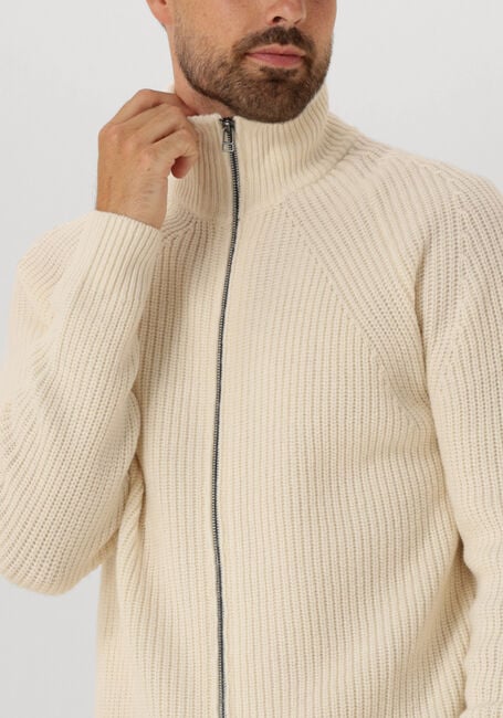 Ecru FORÉT Strickjacke DELTA WOOL ZIP KNIT - large