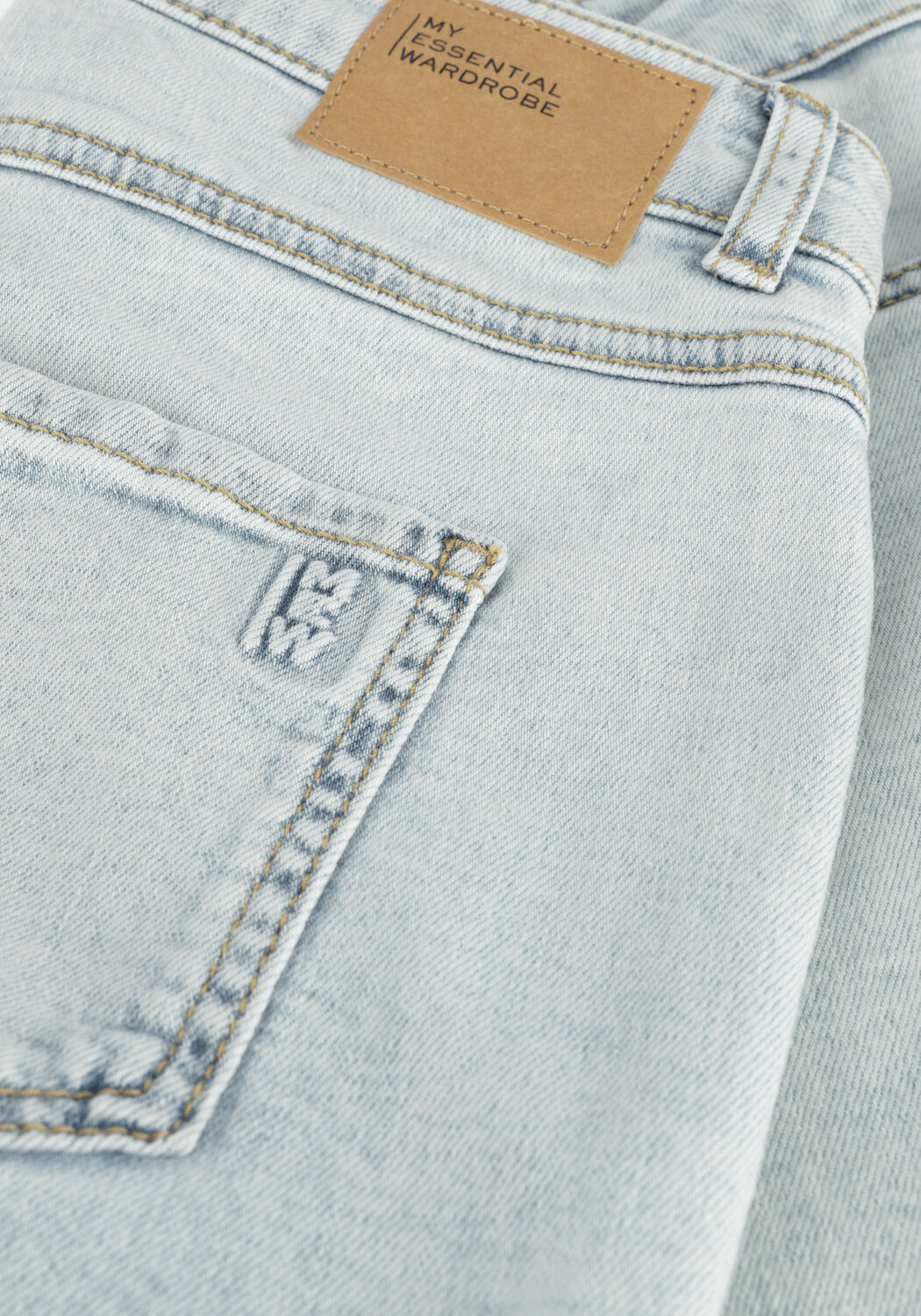 Blaue MY ESSENTIAL WARDROBE Jeans STELLA 107 HIGH SHORT SHORTS - large