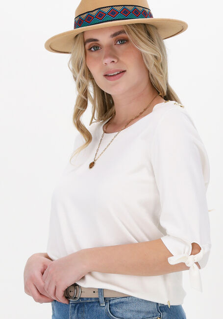 Beige FABIENNE CHAPOT Pullover MOLLY SHORT SLEEVE PULLOVER - large