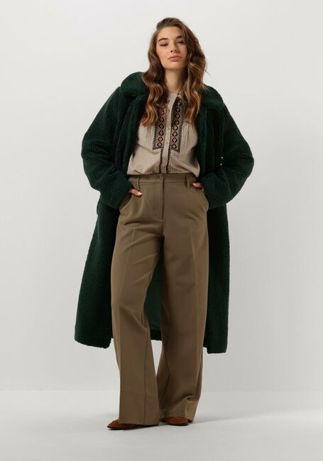 Dunkelgrün ANOTHER LABEL Fake-Fur-Jack MOUSSY COAT - large