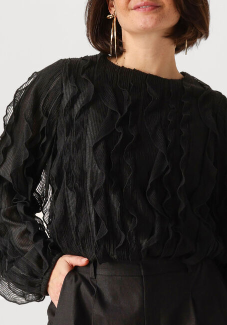 Schwarze Y.A.S. Tops & T-shirts YASMEZUNA LS TOP - large