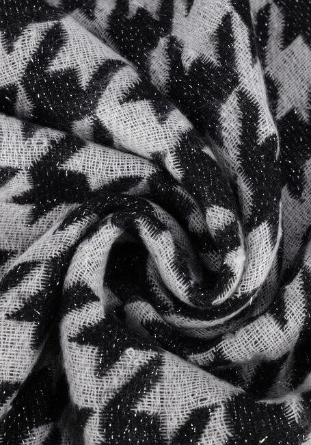 Schwarze LIU JO Schal PIED DE POULE SCARF - large