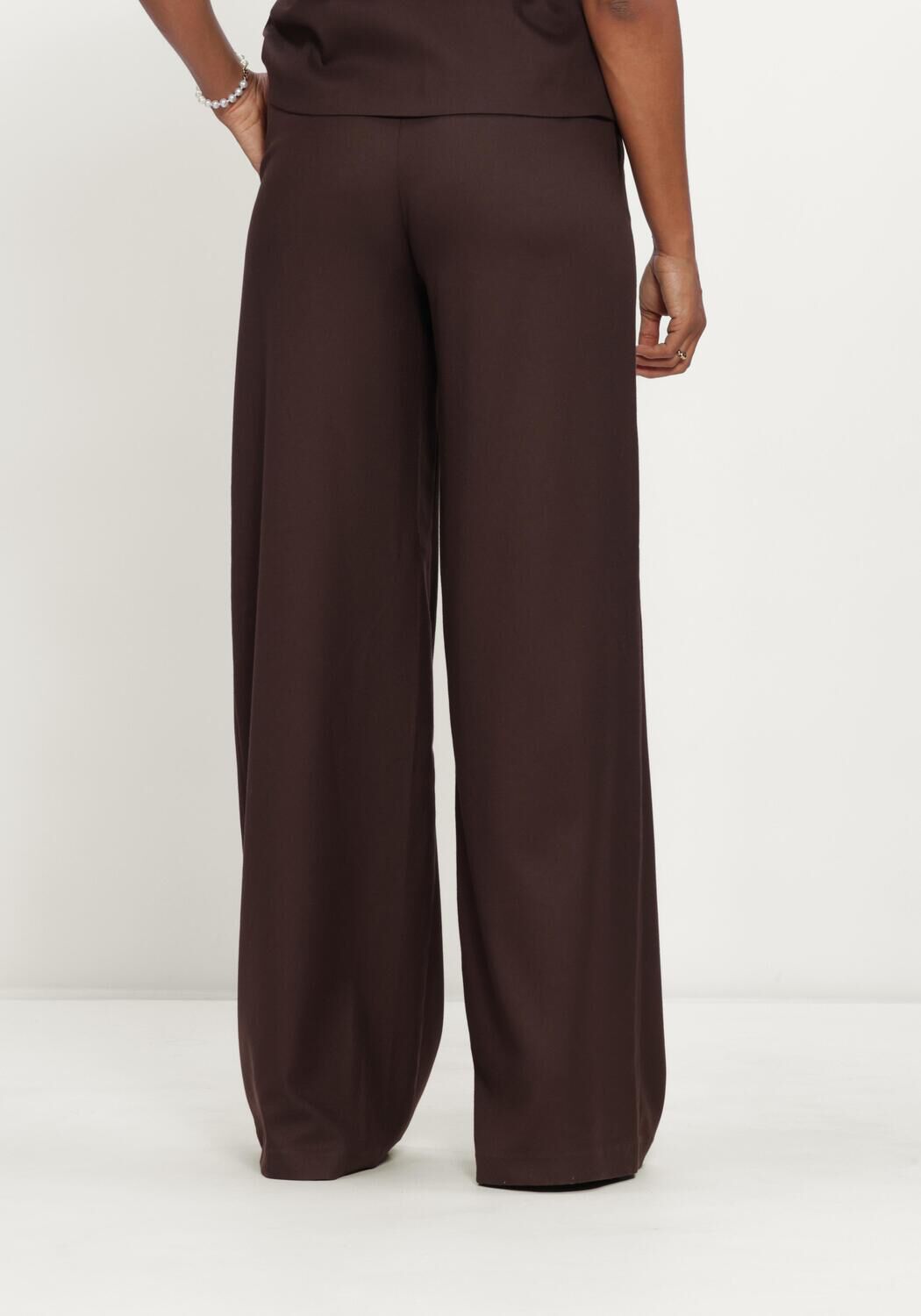 Braune EST'SEVEN Weite Hose FERREIRA JOSIAH TROUSER FW26 - large