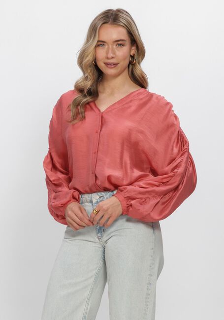 Hell-Pink MSCH COPENHAGEN Blusen MSCHRAMONA RIKKELIA VOLUME SHIRT - large
