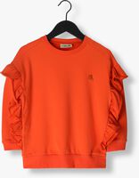 Orangene CARLIJNQ Pullover BASICS - SWEATER WITH SIDE RUFFLES - medium