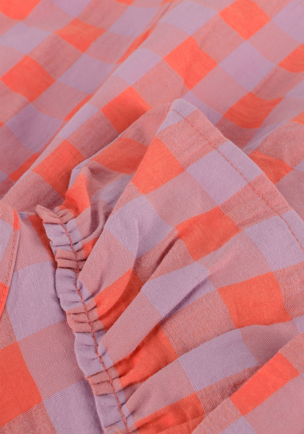 Mehrfarbige/Bunte PETIT BLUSH Blusen RUFFLE BLOUSE CHECK - large