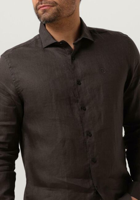 Schwarze DSTREZZED Casual-Oberhemd JAGGER SHIRT LINEN - large
