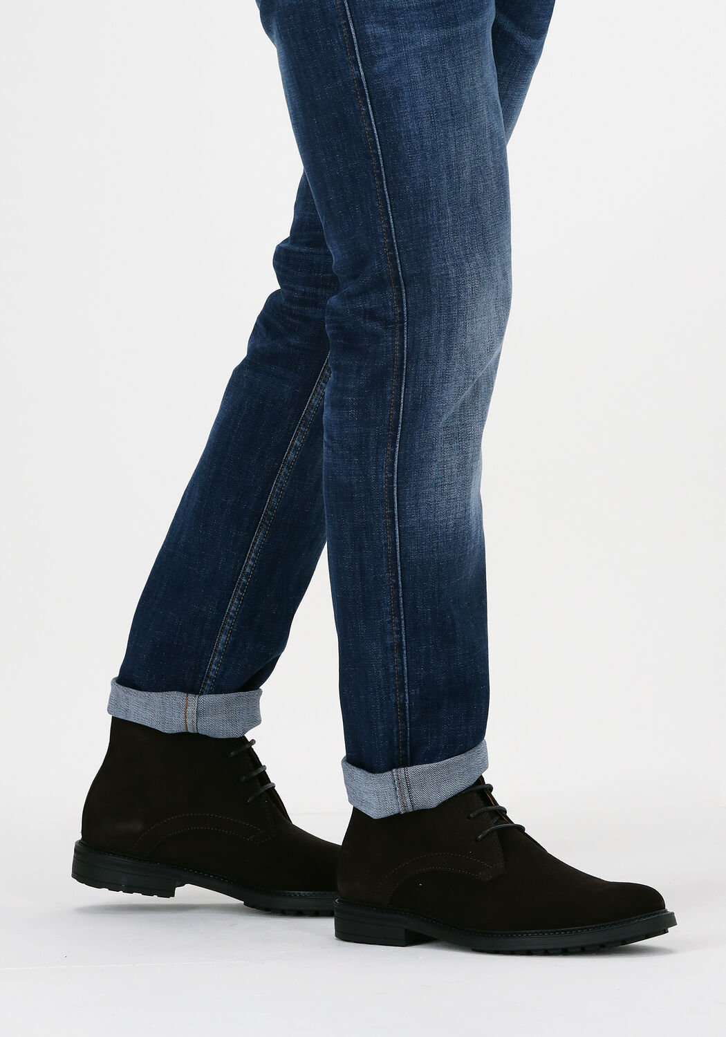 Braune GREVE Schn&uuml;rschuhe BARBOUR 5565 - large