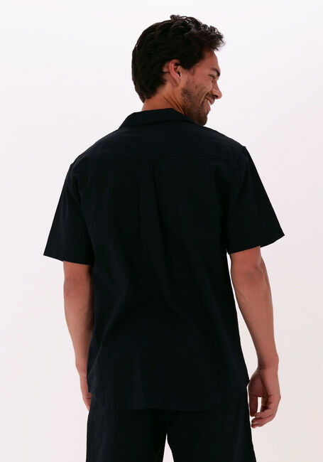 Dunkelblau ANERKJENDT Casual-Oberhemd AKLEO LINEN SHIRT - large