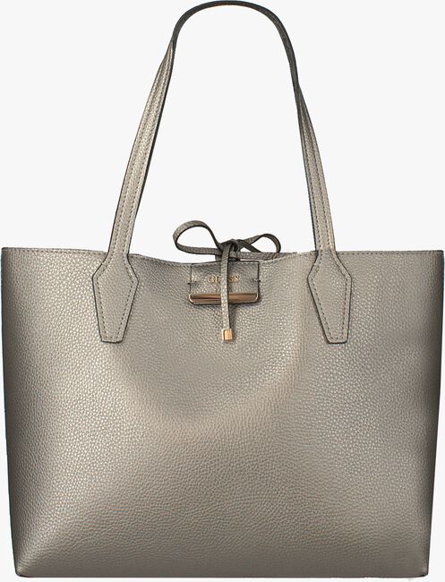 Silberne GUESS Shopper BOBBI INSITE OUT TOTE - large