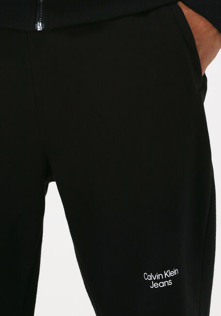 Schwarze CALVIN KLEIN Jogginghose STACKED LOGO HWK PANT - large