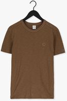 Braune CAST IRON T-shirt SHORT SLEEVE R-NECK COTTON SLUB