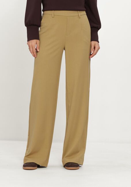 Sand OBJECT Weite Hose OBJLISA WIDE PANT - large