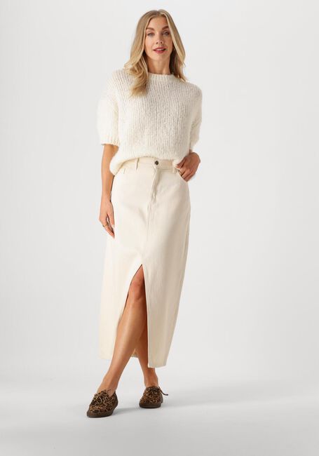 Nicht-gerade weiss BY-BAR Midirock ELBA TWILL SKIRT - large