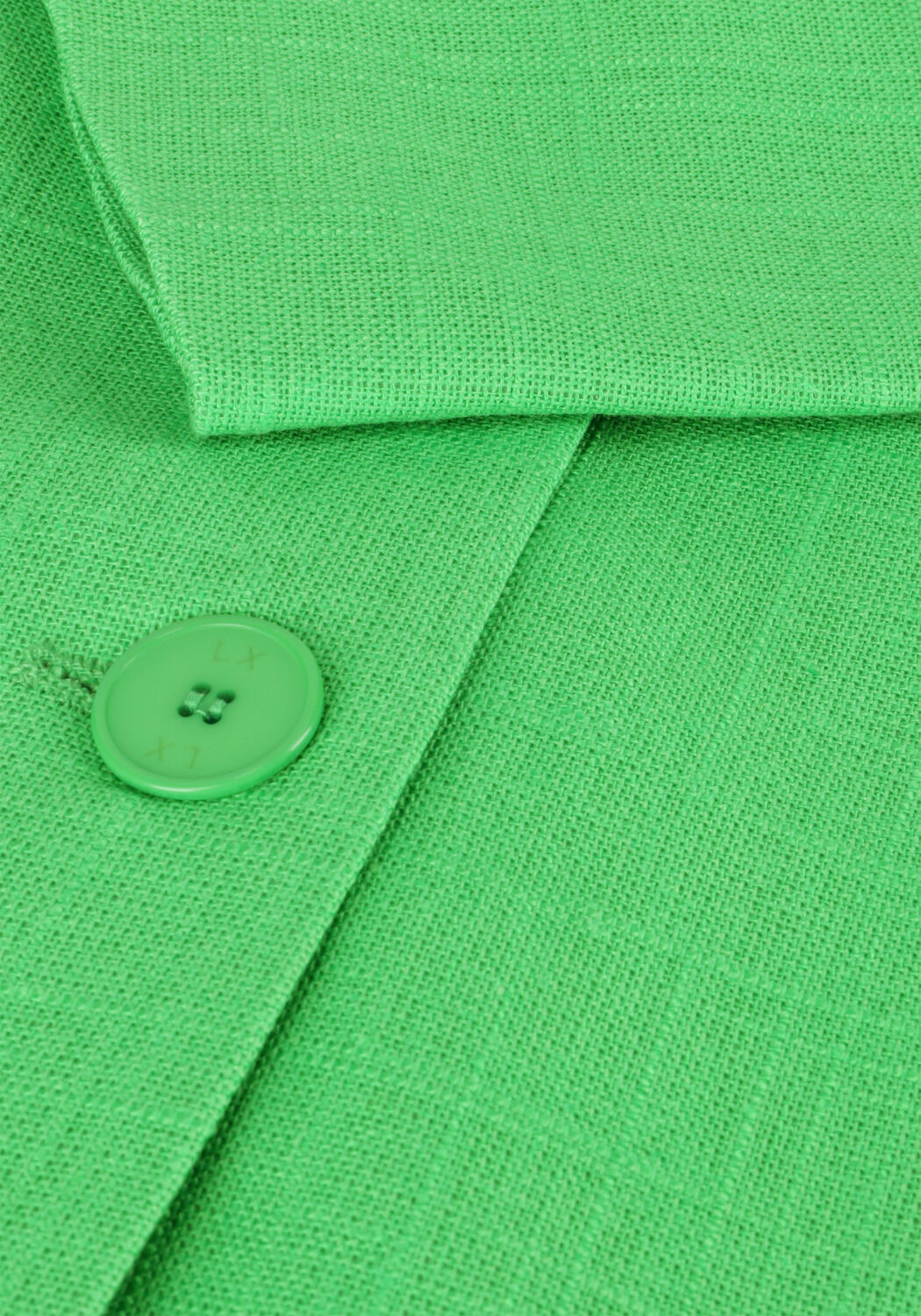 Gr&uuml;ne ALIX THE LABEL Blazer LADIES WOVEN BOUCLE OVERSIZED BLAZER - large