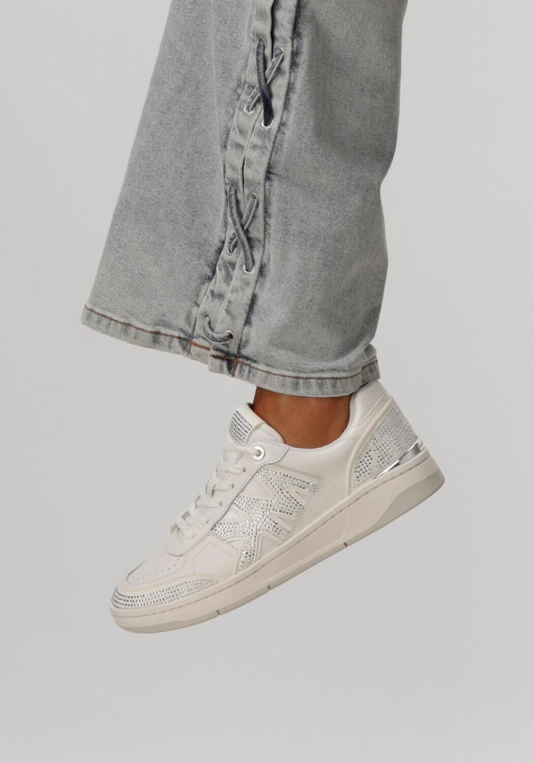 Wei&szlig;e MICHAEL KORS Sneaker Low REBEL LACE UP - large