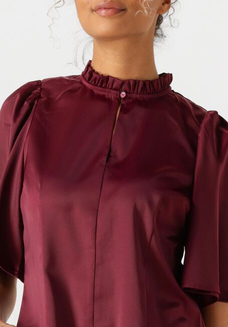 Bordeaux CO'COUTURE Blusen ADNACC OPEN BACK SS BLOUSE - large