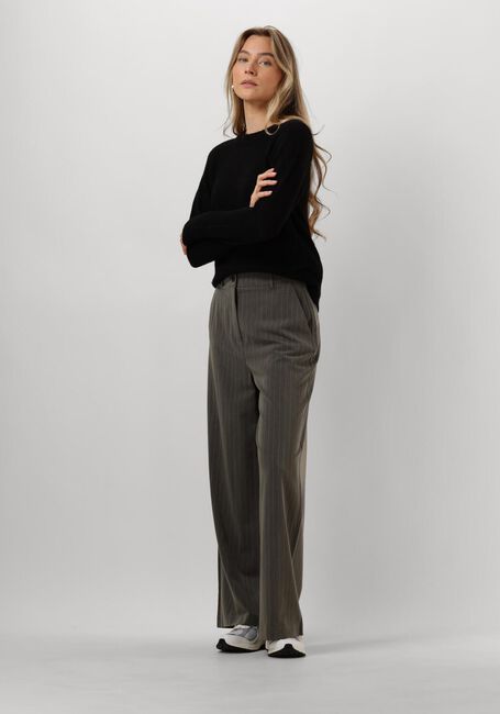 Schwarze SELECTED FEMME Pullover LULU LS KNIT O-NECK B - large