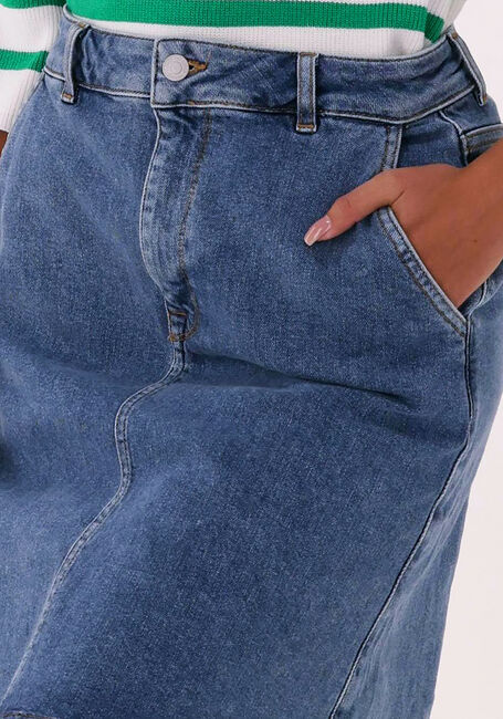 Blaue SELECTED FEMME Minirock SLFRANDI HW SHAD BLUE DENIM SKIRT - large