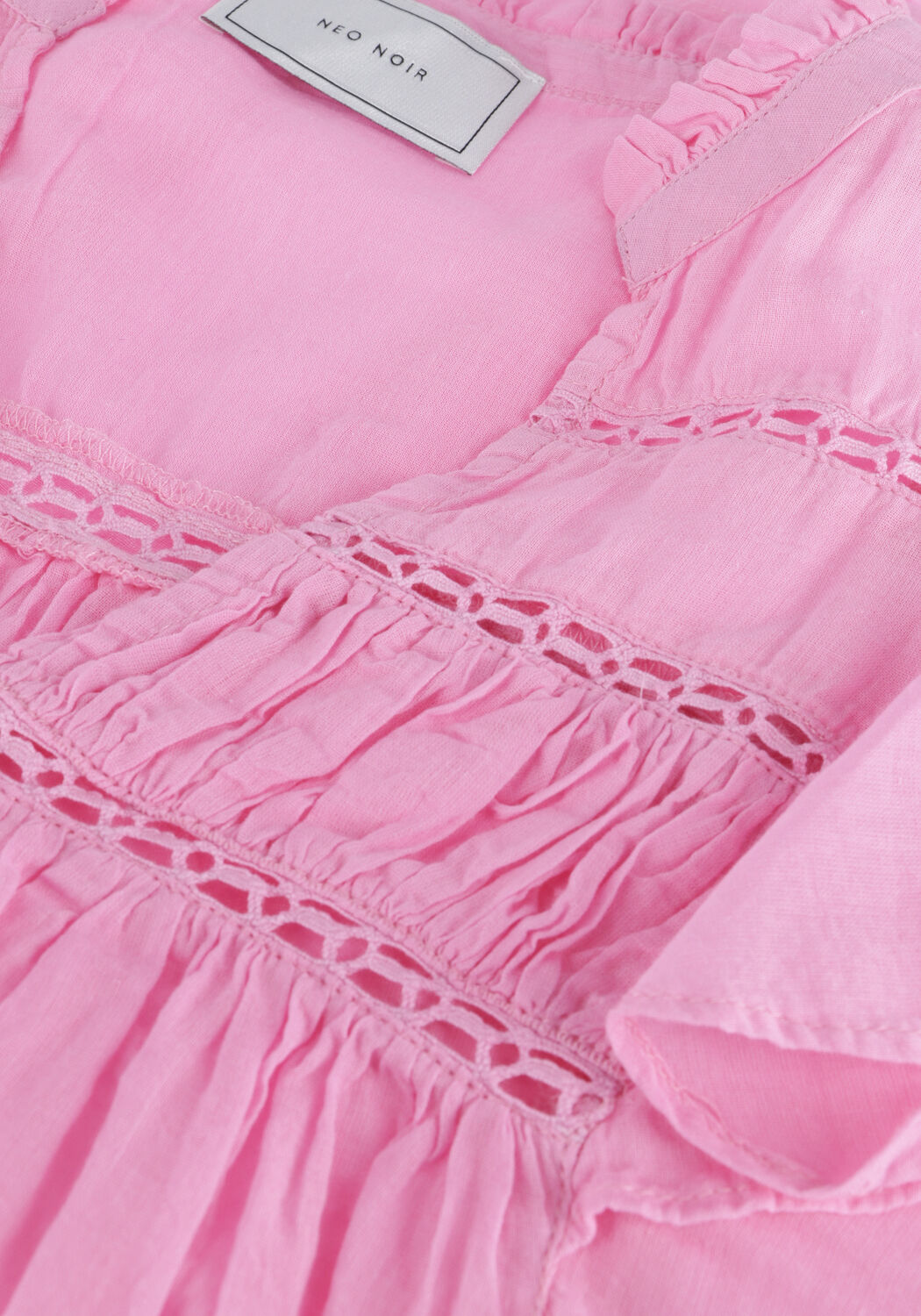 Hell-Pink NEO NOIR Blusen AROMA S VOILE BLOUSE - large