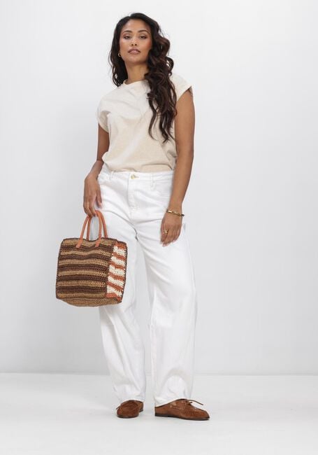 Wei&szlig;e BY-BAR Wide jeans BEGUM WHITE JEANS - large