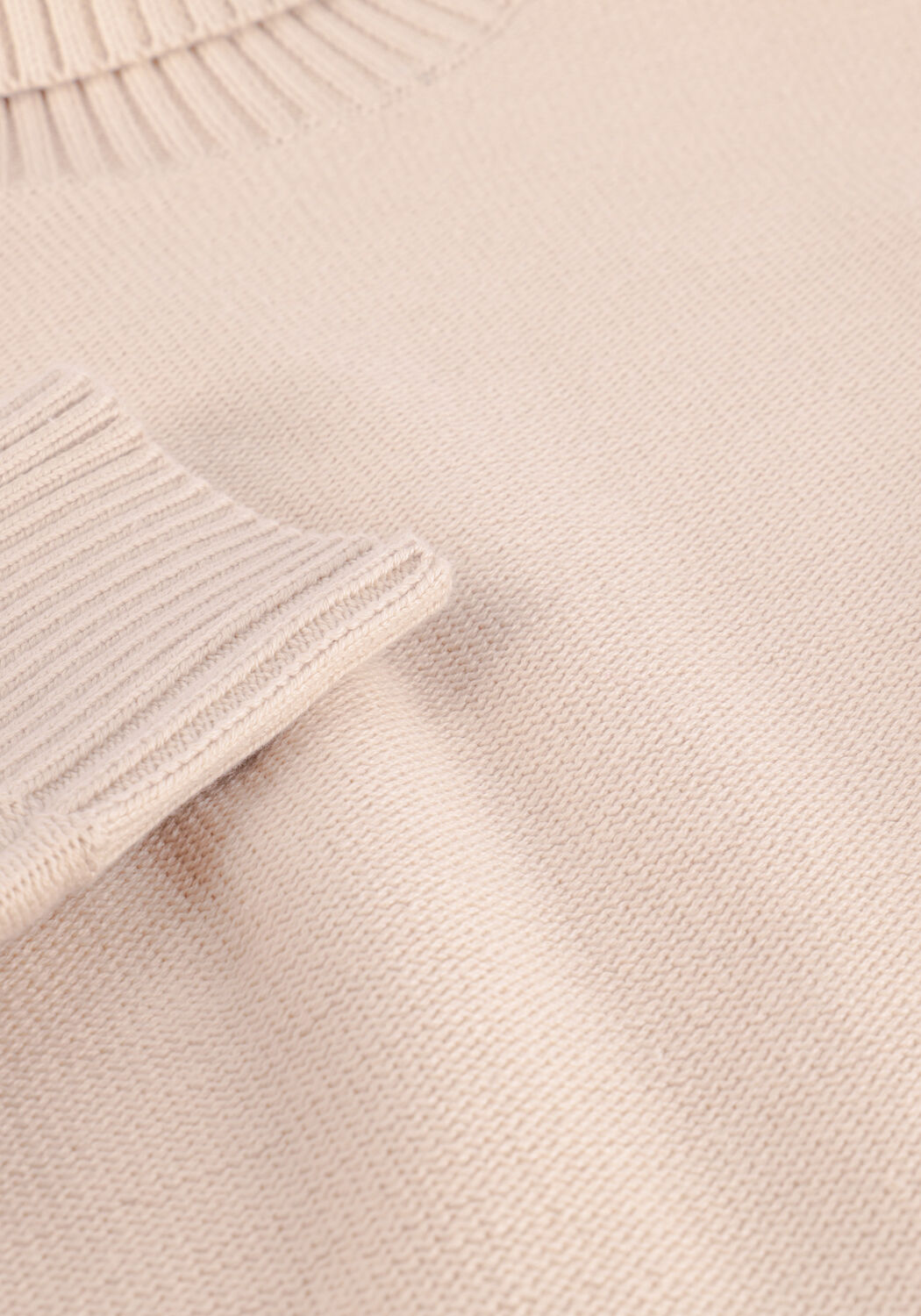 Sand SELECTED MEN Rollkragenpullover AXEL LS KNIT ROLL NECK - large