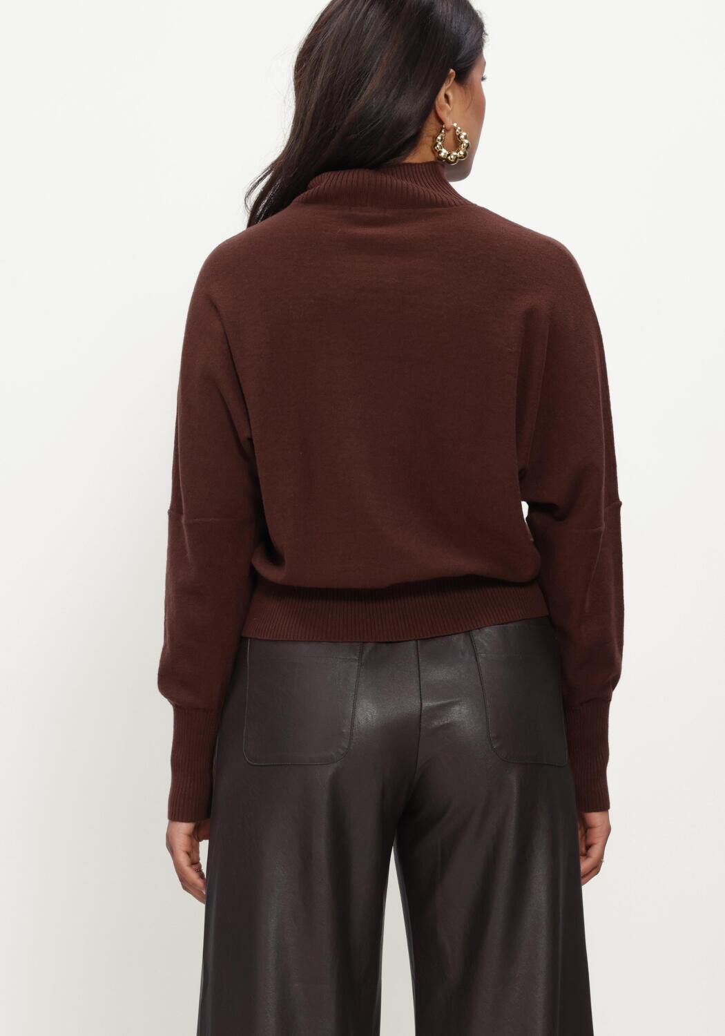 Braune CAROLINE BISS Pullover 4241 - large