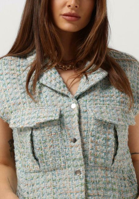 Grüne STUDIO AMAYA Gilet ROSE - large