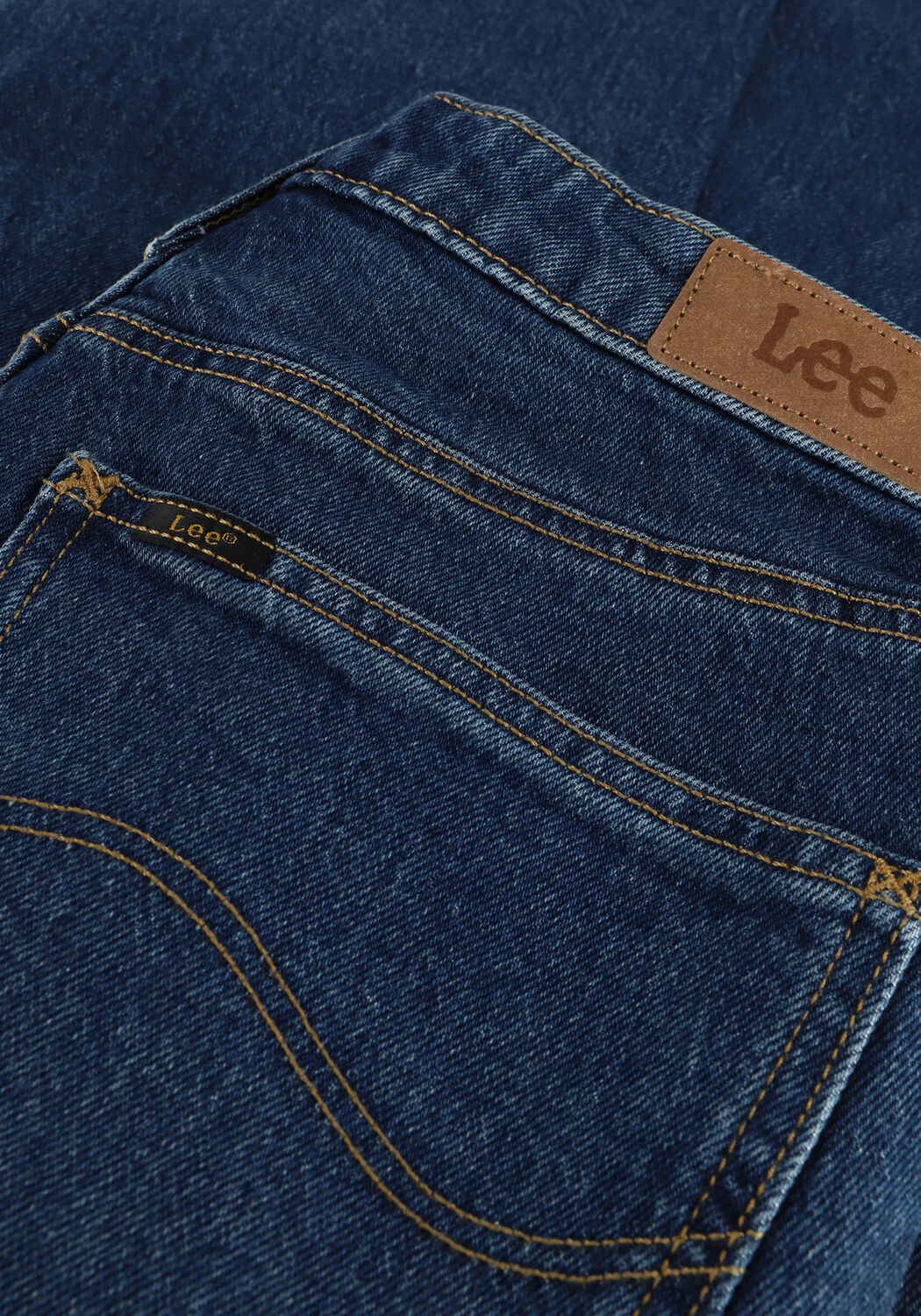 Blaue LEE Straight leg jeans CAROL (REGULAR STRAIGHT CROPPE - large