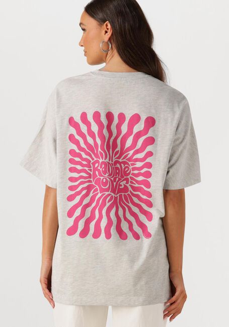 Graue CATWALK JUNKIE T-shirt OVERSIZED GRAPHIC TSHIRT - large